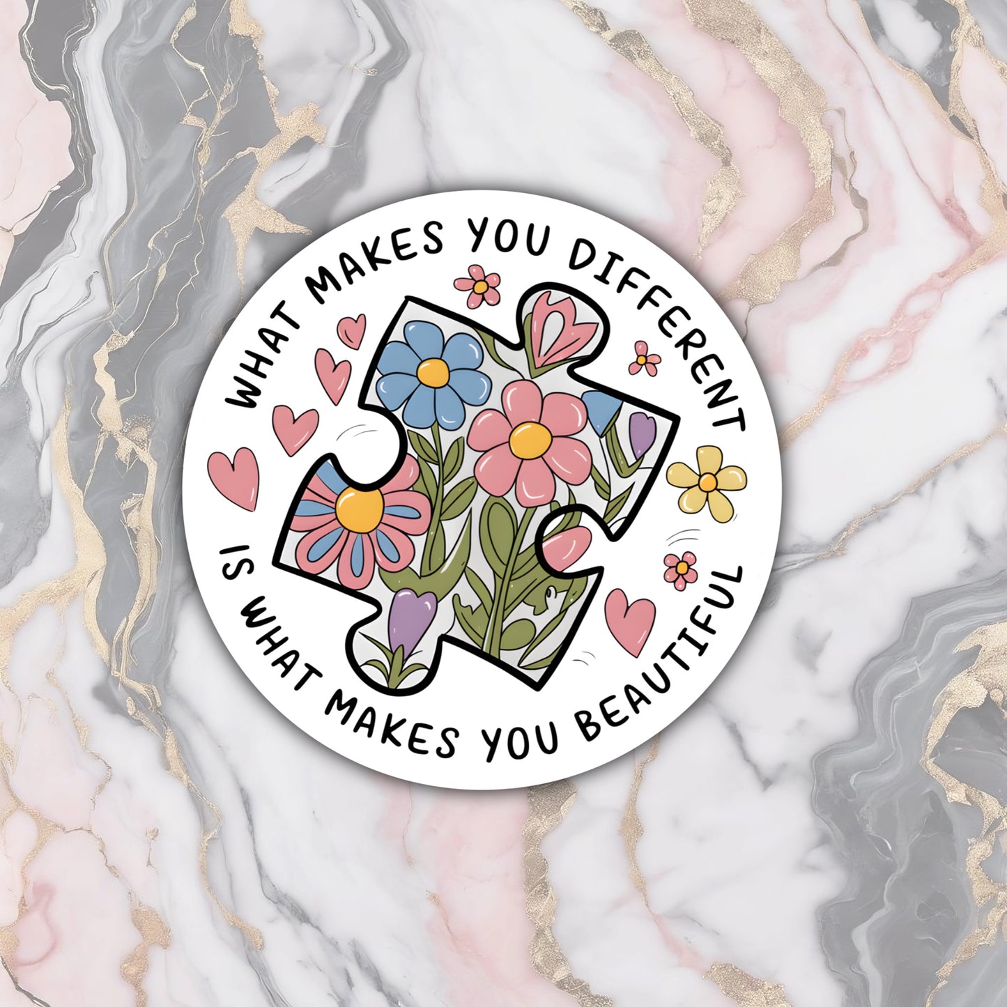 What Makes You Different Vinyl Sticker